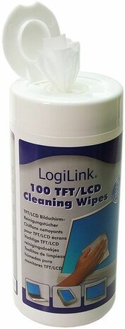 Cleaningset (100 TFT/LCD cleaning wipes + spray duster 400 ml)