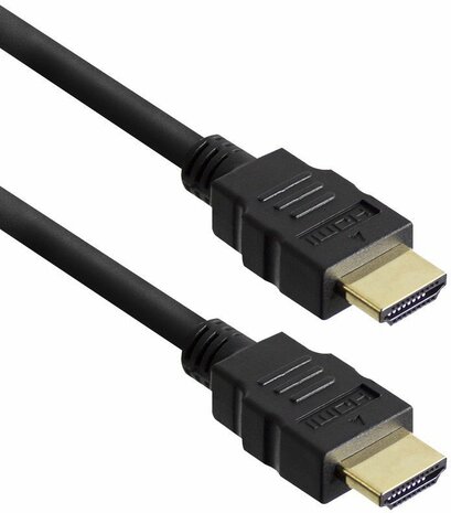 High Speed HDMI 1.4 kabel M/M (2 meter, 4K ondersteuning, 3D, gold plated)