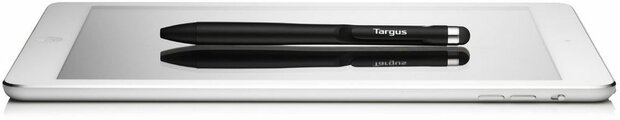 Stylus / ballpen voor smartphone en tablet (antimicrobial, zwart)