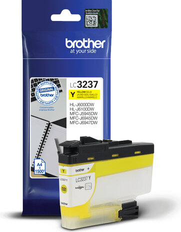 LC3237Y inkjetcartridge geel