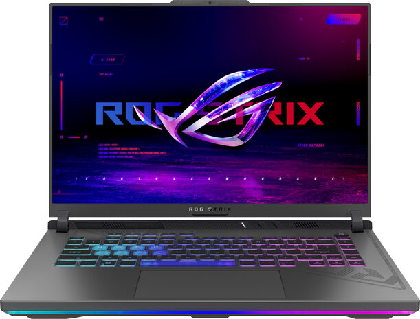 Rog Strix G614JIR-N4050W (16&quot; IPS QHD+ 240 Hz, Intel Core i9-14900HX, 16 GB DDR5, 1000 GB PCIe NVMe SSD, GeForce RTX 4070 8 GB, Windows 11, grijs, Azerty)