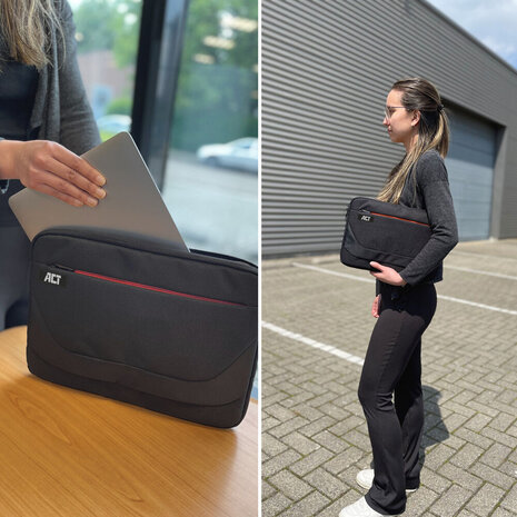 AC8580 Suburb Laptop Sleeve 14,1&quot; (gemaakt van gerecyclede plastic flessen)