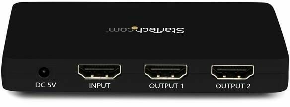 4K HDMI 2-poort audio/video splitter