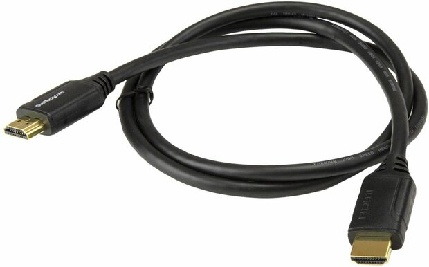 Premium High Speed HDMI-kabel met Ethernet (1 meter, 4K, 60 Hz)