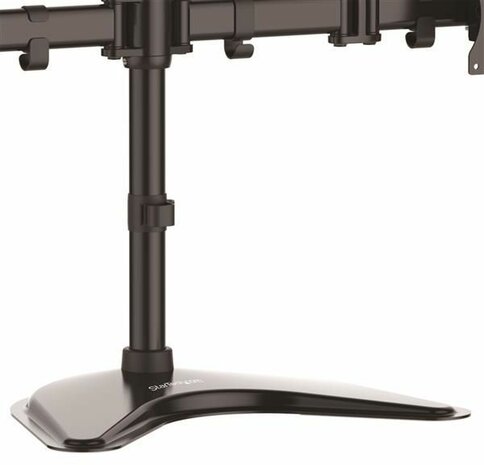 Quad Monitor Stand (Heavy Duty Steel, voor 4 monitoren, tot 27&quot;)