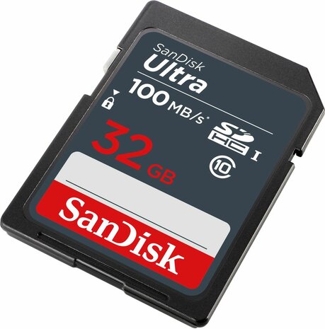 Ultra Flash memory card 32 GB (UHS Class 1, Class 10, SDHC UHS-I)