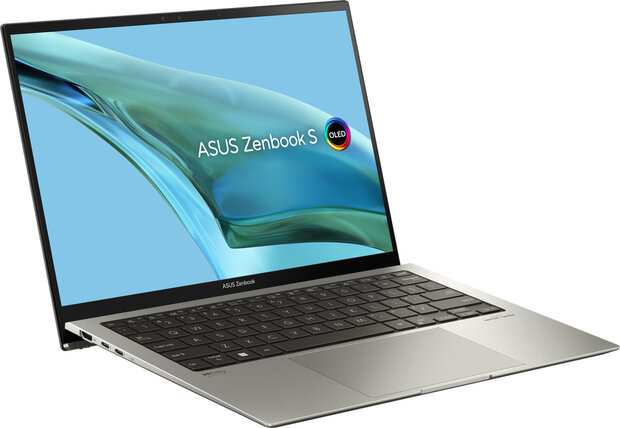 Zenbook S 13 OLED UX5304MA-NQ039W (Intel Core Ultra 7-155U, 13,3&quot; 3K, 32 GB LPDDR5x, 1000 GB SSD, Wi-Fi 6E 802.11ax, Windows 11 Home, grijs, Azerty)