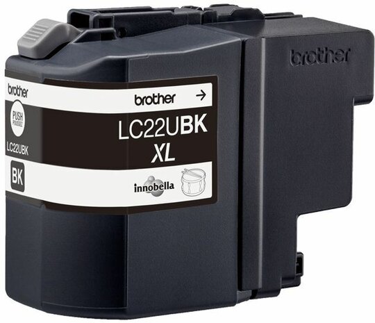 LC22UBK XL inkjetcartridge zwart (1.200 afdrukken)