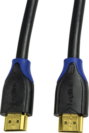 HDMI-kabel M/M (HDMI 2.0, 7,5 meter, 4K, 60 Hz, zwart)