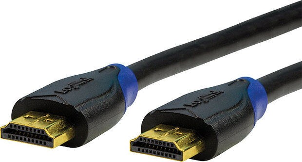 HDMI-kabel M/M (HDMI 2.0, 7,5 meter, 4K, 60 Hz, zwart)