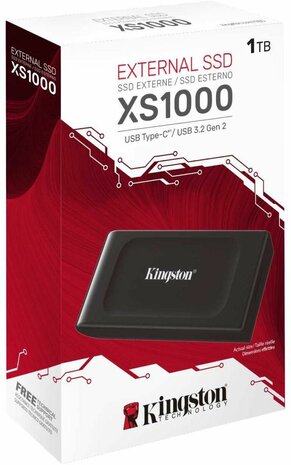 1000 GB SXS1000/1000G SSD (USB 3.2 Gen 2, USB-C connector)