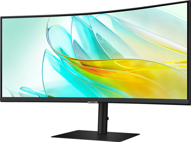 ViewFinity S6 S34C652UAU LED curved 34&quot;, 3440 x 1440 UWQHD 100 Hz, VA, 3000:1, HDR10, 5 ms, HDMI, DisplayPort, USB-C, speakers, zwart