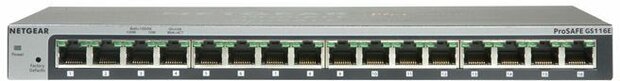 GS116GE ProSafe 16-port Gigabit Switch