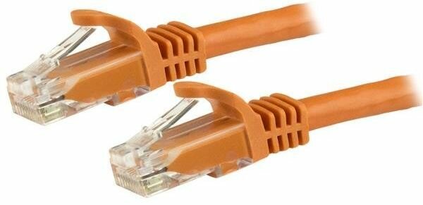 Gigabit Snagless RJ45 UTP Cat6 patchkabel (1 meter, oranje)