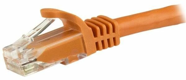 Gigabit Snagless RJ45 UTP Cat6 patchkabel (1 meter, oranje)