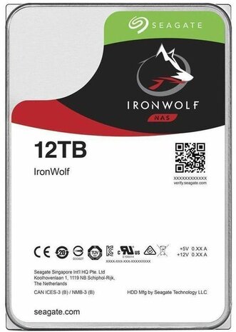 12.000 GB IronWolf ST12000VN0008 (3,5&quot;, SATA 6 Gb/s, 7200 rpm, 256 MB cache)