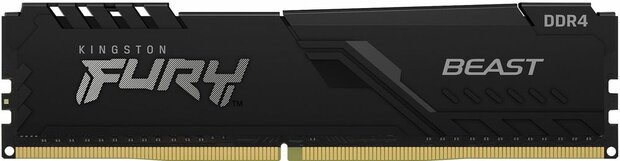 KF432C16BB/32 Fury Beast DDR4 32 GB, DIMM 288-pin, 3200 MHz, PC4-25600, CL16, zwart