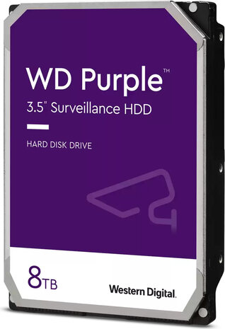 8000 GB WD Purple WD85PURZ Hard drive (3,5&quot;, SATA 6 Gb/s, 5640 rpm, 256 MB cache)