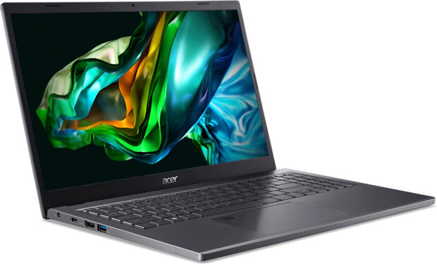 Aspire 5 15 A515-58M-78ZA (15,6&quot; Full HD IPS 1920 x 1080, Intel Core i7-13620H, 16 GB DDR5, 1000 GB PCIe NVMe SSD, Intel UHD Graphics, Windows 11 Home, grijs, Azerty)