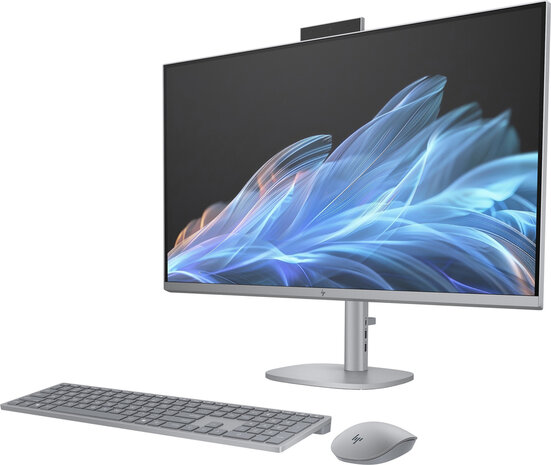 OmniStudio X AIO 32-c0005nb (31,5&quot; UHD AG IPS, Ultra 7-155H, 32 GB DDR5, 1000 GB PCIe NVMe SSD, Geforce RTX4050 6 GB, Wifi 7, Copilot, Windows 11, zilver)