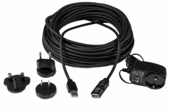 USB 2.0 Actieve verlengkabel M/F (15 meter)