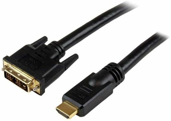 HDMI naar DVI-D kabel M/M (15 meter, zwart)