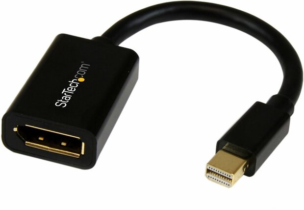 Mini-DisplayPort Video verlengkabel M/F (15 cm, zwart)