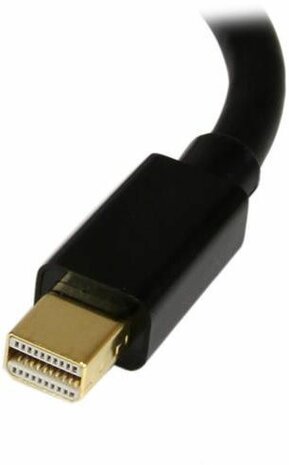 Mini-DisplayPort Video verlengkabel M/F (15 cm, zwart)