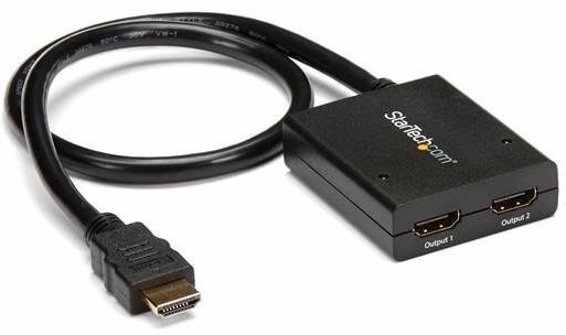 4K HDMI 2-poort video splitter (USB-powered)