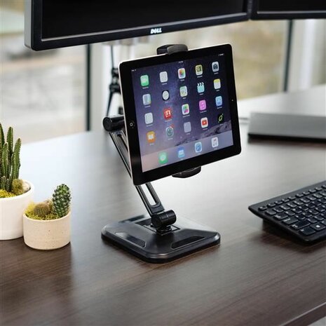 Universal Tablet Desk Stand voor tablets (wall mountable, adjustable arm)