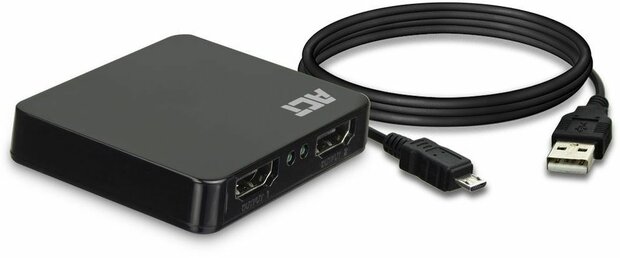 Video/audio splitter : 2 x HDMI