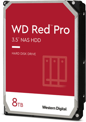 8000 GB WD Red Pro WD8005FFBX Hard drive (3,5&quot;, SATA 6 Gb/s, 7200 rpm, 256 MB cache)