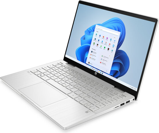 Pavilion x360 14-ek2000nb (14&quot; touch Full HD IPS, Intel Core 7-150U, 16 GB RAM, 1000 GB SSD, Windows 11 Home, zilver, Azerty)