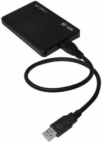 UA0256 USB 3.0 HDD Enclosure voor 2,5&quot; harddisks (schroefloos design)