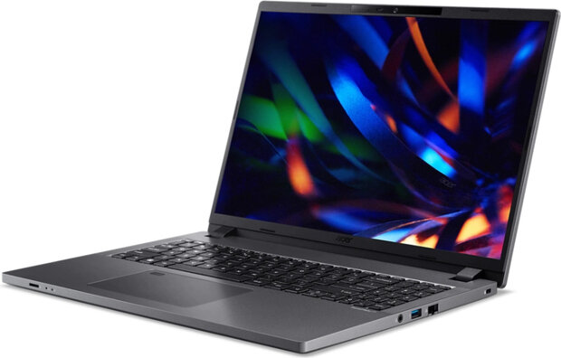 TravelMate P2 16 TMP216-51-G2-TCO (180&deg; hinge design, Intel Core i5-1335U, Windows 11 Pro, Intel Iris Xe Graphics, 32 GB RAM, 512 GB SSD NVMe, 16&quot; IPS 1920 x 1200, Gigabit Ethernet, Wi-Fi 6E, grijs, A