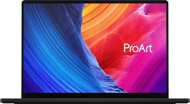 ProArt P16 OLED AI (16&quot; 4K OLED touch, AMD Ryzen 9-H12C Strix, 32 GB RAM, 1000 GB PCIe NVMe SSD, GeForce RTX 4070 8 GB, Windows 11 Pro, zwart, Azerty)