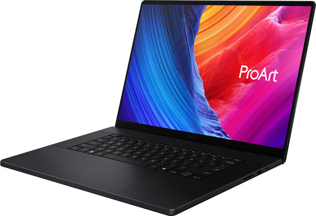 ProArt P16 OLED AI (16&quot; 4K OLED touch, AMD Ryzen 9-H12C Strix, 32 GB RAM, 1000 GB PCIe NVMe SSD, GeForce RTX 4070 8 GB, Windows 11 Pro, zwart, Azerty)