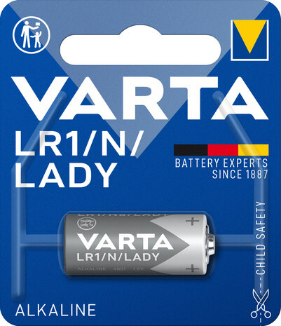 Alkaline batterij (LR1, Lady)