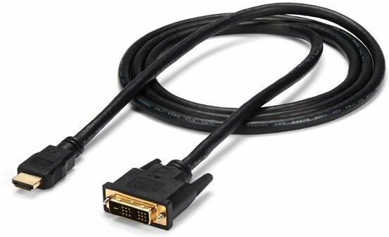 HDMI naar DVI-D kabel M/M (1,8 meter, zwart)