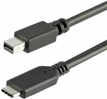 CDP2MDPMM1MB USB-C naar Mini DisplayPort kabel (4K, 60 Hz, 1 meter, zwart)