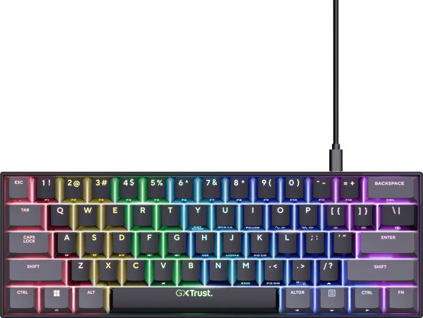 GXT867 Acira 60% Mini Gaming Keyboard (Azerty BE)