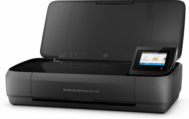 Officejet 250 Mobile All-in-One Multifunction printer (A4, 20 ppm, USB 2.0, Wi-Fi)