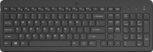 Keyboard 225 (Azerty, zwart)