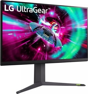 UltraGear 32GR93U-B LED gaming 32&quot;, 3840 x 2160 4K, 144 Hz, IPS, 1000:1, DisplayHDR 400, 1 ms, 2 x HDMI, DisplayPort, purper / grijs