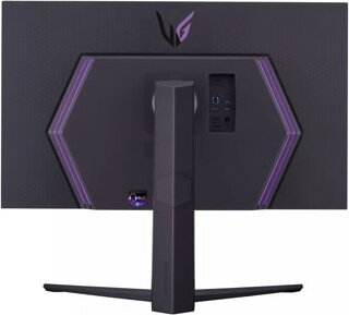 UltraGear 32GR93U-B LED gaming 32&quot;, 3840 x 2160 4K, 144 Hz, IPS, 1000:1, DisplayHDR 400, 1 ms, 2 x HDMI, DisplayPort, purper / grijs