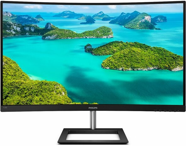 E-line 328E1CA LED 32&quot;, curved, 3840 x 2160 4K, VA, 2500:1, 4 ms, 2 x HDMI, DisplayPort, speakers, zwart