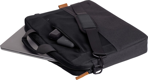 Lisboa 16&quot; Laptop Bag (zwart)