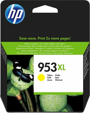 F6U18AE inkjetcartridges 953XL geel