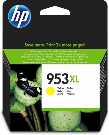 F6U18AE inkjetcartridges 953XL geel