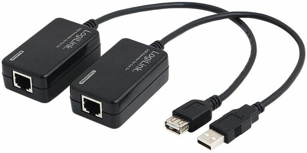 USB Extender via Cat5/6 (max. 60 meter)